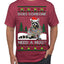 Does Someone Need a Hug? Cute Raccoon Ugly Christmas Sweater Men's T-Shirt