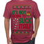 It's Not Going to Suck Itself Funny Candy Cane Ugly Christmas Sweater Men's T-Shirt