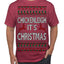 Chickenleigh It's Christmas Funny Viral Trending Meme Ugly Christmas Sweater Men's T-Shirt