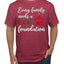 Every Family Needs a Stable Foundation Christmas Men's T-Shirt