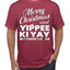 Merry Christmas and Yippee Ki Yay MOFO Christmas Men's T-Shirt
