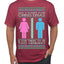 All I Want For Christmas Is For There To Be Two Genders Ugly Christmas Sweater Men's T-Shirt