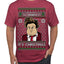 Ho Ho Holy Schnikes Funny 90s Classic Tommy Boy Movie Ugly Christmas Sweater Men's T-Shirt
