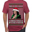 This Is My Ugly Sweater Funny Santa Kamala Harris Ugly Christmas Sweater Men's T-Shirt