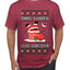 This Santa Loves going down, Funny dirty Humor, Ugly Christmas Sweater Men's T-Shirt
