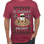 O Swoley Night, Exercise and Fitness Enthusiast, Ugly Christmas Sweater Men's T-Shirt