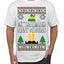 Cotton Headed Muggins Christmas Movie Quote  Ugly Christmas Sweater Men's T-Shirt