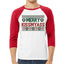 Merry Kissmyass Christmas 3/4 Sleeve Raglan Unisex Baseball Tee