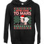 We're Going to Mars High Elon Musk Santa Weed Marijuana Xmas Christmas Premium Graphic Hoodie Sweatshirt