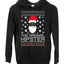 The Original Hipster Funny Santa Beard Xmas Christmas Premium Graphic Hoodie Sweatshirt