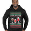 Pour Me Some Holiday Cheer Ugly Christmas Sweater Premium Graphic Hoodie Sweatshirt