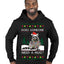 Does Someone Need a Hug? Cute Raccoon Ugly Christmas Sweater Premium Graphic Hoodie Sweatshirt