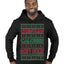 Christmas Calories Don't Count Funny Family Holidays Ugly Christmas Sweater Premium Graphic Hoodie Sweatshirt
