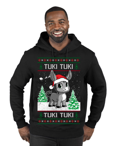 Tuki Tuki Tuki Funny Spanish Music Lyrics Ugly Christmas Sweater Premium Graphic Hoodie Sweatshirt