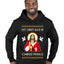 Put Christ Back In Christmas Ugly Christmas Sweater Premium Graphic Hoodie Sweatshirt