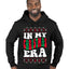 In My Christmas Era Ugly Christmas Sweater Premium Graphic Hoodie Sweatshirt