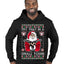 Try That In A Small Town Christmas Ugly Christmas Sweater Premium Graphic Hoodie Sweatshirt