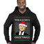 Treason's Greetings Biden President Humor Ugly Christmas Sweater Premium Graphic Hoodie Sweatshirt