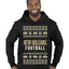City of New Orleans NOLA American Football Fantasy Fan Ugly Christmas Sweater Unisex Crewneck Sweatshirt