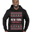 City of New York NYC American Football Fantasy Fan Ugly Christmas Sweater Unisex Crewneck Sweatshirt