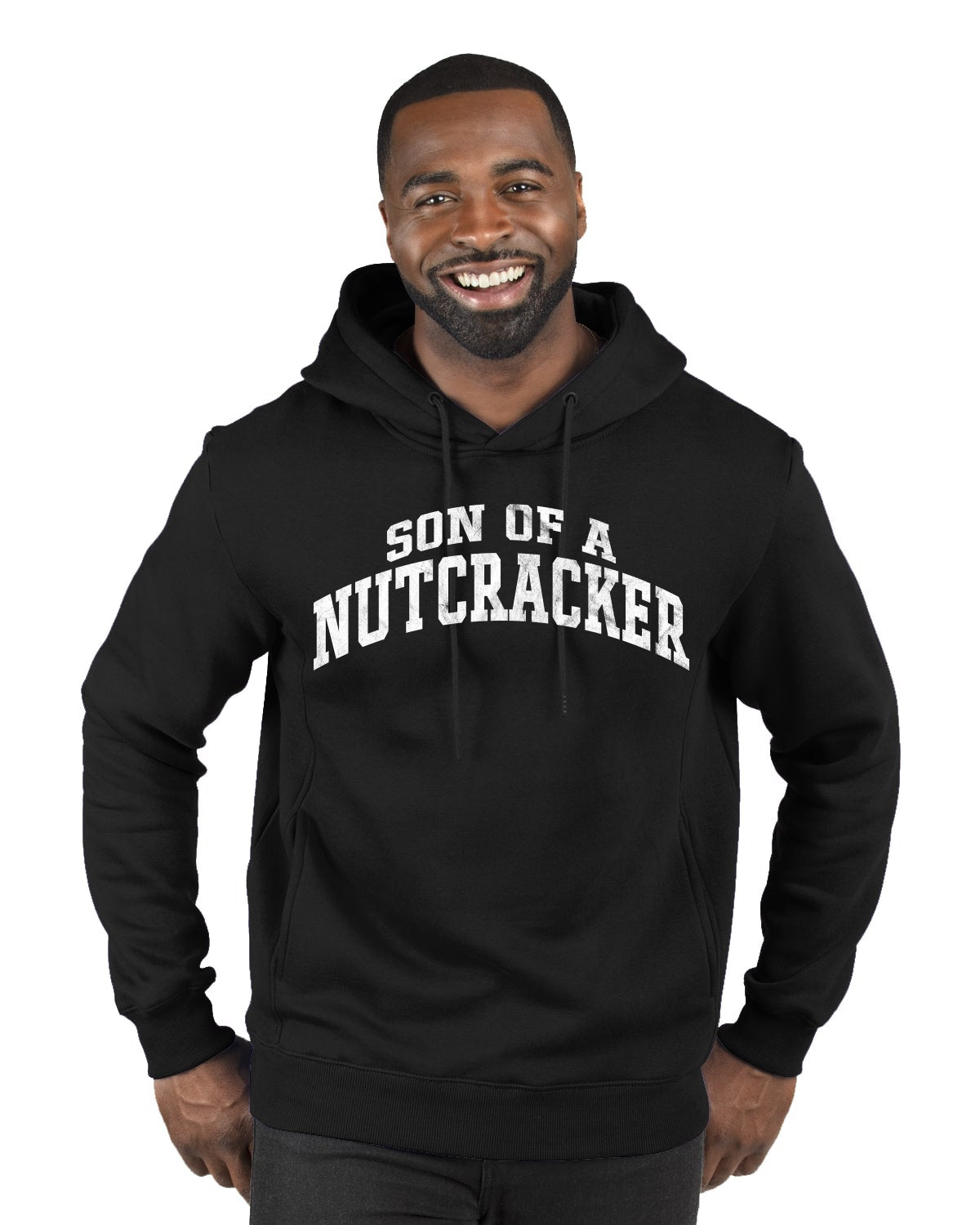 Vintage Movie Quote Son Of A Nutcracker Christmas Premium Graphic Hoodie Sweatshirt