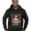 O Swoley Night, Exercise and Fitness Enthusiast, Ugly Christmas Sweater Premium Graphic Hoodie Sweatshirt