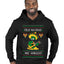 Feliz Navidad Mis Amigos!, Ugly Christmas Sweater Premium Graphic Hoodie Sweatshirt