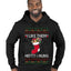 Hefty And Hung Christmas Sweater, Funny  Ugly Christmas Sweater Premium Graphic Hoodie Sweatshirt