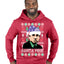 Santa Mike Michael Scott The Office Ugly Christmas Sweater Premium Graphic Hoodie Sweatshirt