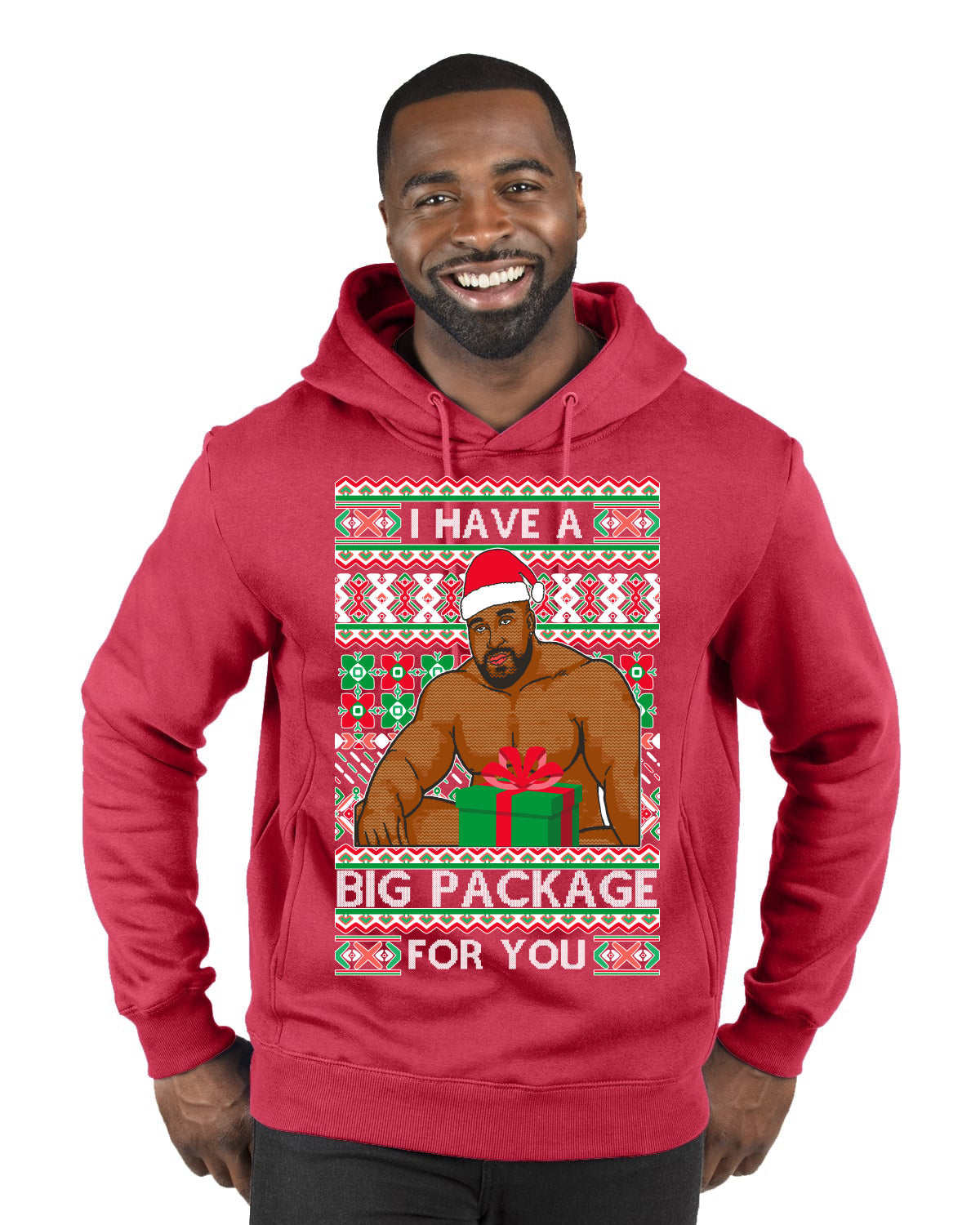 I have a Big package Meme Barry Wood  Ugly Christmas Sweater Premium Graphic Hoodie Sweatshirt