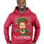 It's Keanu Wreaths Ugly Christmas Sweater Premium Graphic Hoodie Sweatshirt