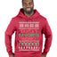 Santa's Favorite Homo Ugly Christmas Sweater Premium Graphic Hoodie Sweatshirt