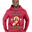 Put Christ Back In Christmas Ugly Christmas Sweater Premium Graphic Hoodie Sweatshirt