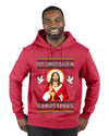Put Christ Back In Christmas Ugly Christmas Sweater Premium Graphic Hoodie Sweatshirt
