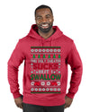 This Ugly Sweater Sucks But I Swallow Ugly Christmas Sweater Premium Graphic Hoodie Sweatshirt