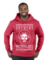 Birthday Boy Jesus Christ Ugly Christmas Sweater Premium Graphic Hoodie Sweatshirt