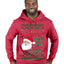 Naughty Santa Isn't The Only One Coming Tonight Ugly Christmas Sweater Premium Graphic Hoodie Sweatshirt