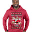 Milk And Titty Time Christmas Sweater, Ugly Christmas Sweater Premium Graphic Hoodie Sweatshirt