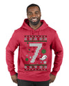 Christmas 7 Meme, Ugly Christmas Sweater Unisex Premium Graphic Hoodie Sweatshirt