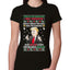 Trump This is the Greatest Ugly Christmas Sweater Womens Slim Fit Junior Tee