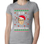 RIP Notorious RBG Ruth Bader Ginsburg Ugly Christmas Sweater Womens Slim Fit Junior Tee