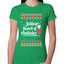 Jolliest Bunch of Assholes Xmas Movie Ugly Christmas Sweater Womens Slim Fit Junior Tee