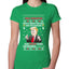 Trump This is the Greatest Ugly Christmas Sweater Womens Slim Fit Junior Tee