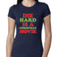 Die Hard is a Christmas Movie Christmas Womens Slim Fit Junior Tee