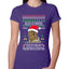 Lisp Believe In Thomthin Thacrifithing Everythin Ugly Christmas Sweater Womens Slim Fit Junior Tee