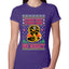 Strike First Strike Hard No Mercy Xmas Ugly Christmas Sweater Womens Slim Fit Junior Tee