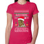 Lisp Believe In Thomthin Thacrifithing Everythin Ugly Christmas Sweater Womens Slim Fit Junior Tee
