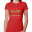 Die Hard is a Christmas Movie Christmas Womens Slim Fit Junior Tee