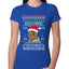 Lisp Believe In Thomthin Thacrifithing Everythin Ugly Christmas Sweater Womens Slim Fit Junior Tee