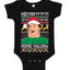 Kevin Home Malone Office Tv Xmas Ugly Christmas Sweater Baby Creeper Boys Girls Infant Bodysuit